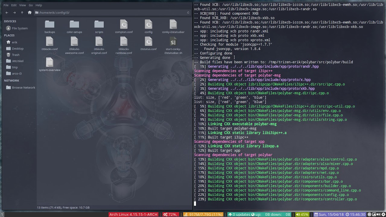 Arch Linux : 43 Arch Linux i3wm seasoned with Arco spices - Phase 4 - overview