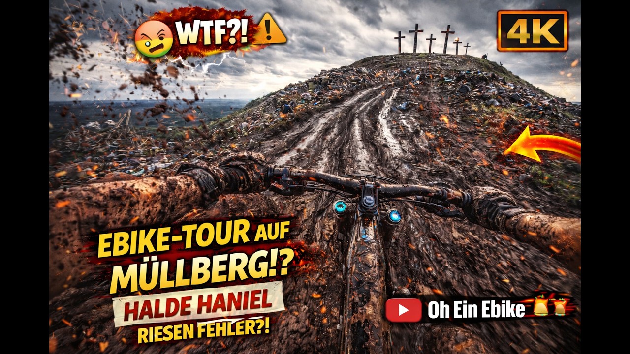 Ich dachte „Hochsommer“… dann versank alles im SCHLAMM 😵‍💫 | Halde Haniel 4K #specialized #kenevo