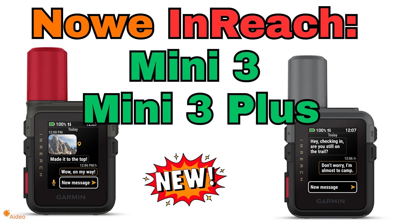 Nowości Garmin: inReach Mini 3 i Mini 3 Plus Co konkretnie, za ile i czy warto?