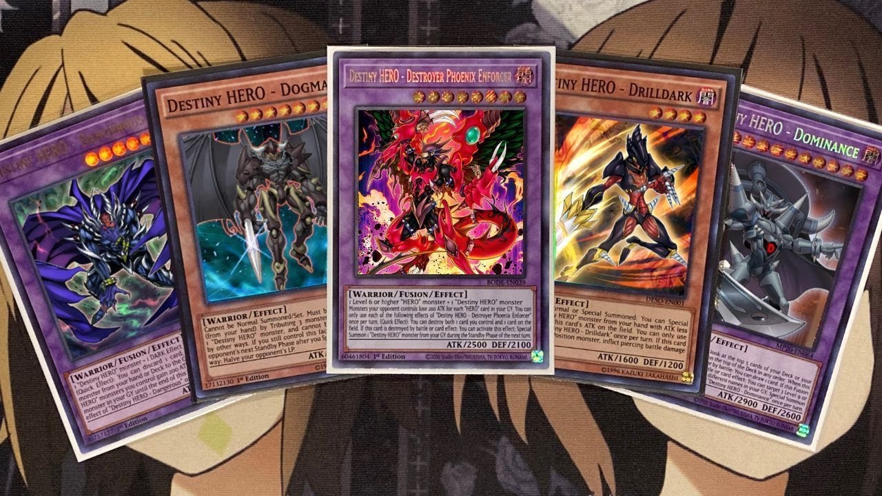 My Destiny HERO Yugioh Deck Profile for June 2023