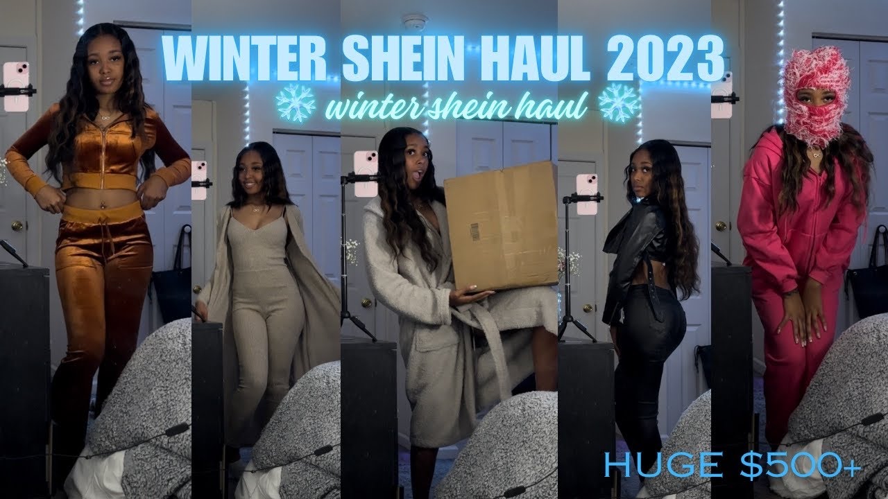 $500+ Winter SHEIN Try On Clothing Haul 2023