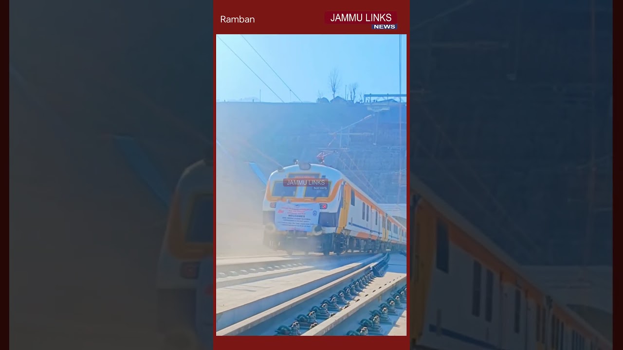 Kashmir Rail Link: PM Modi To Launch Train Service Between Banihal And Sangaldan