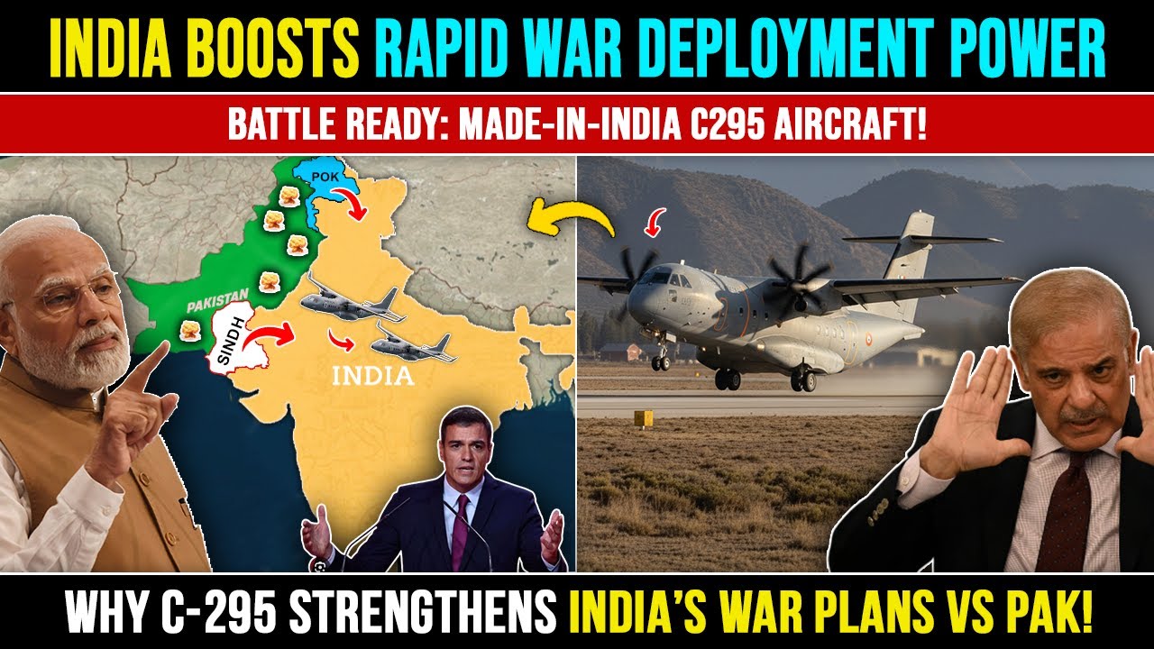 Indian Air Force Gets Battle Ready With C295 | India Pak War | Defence News