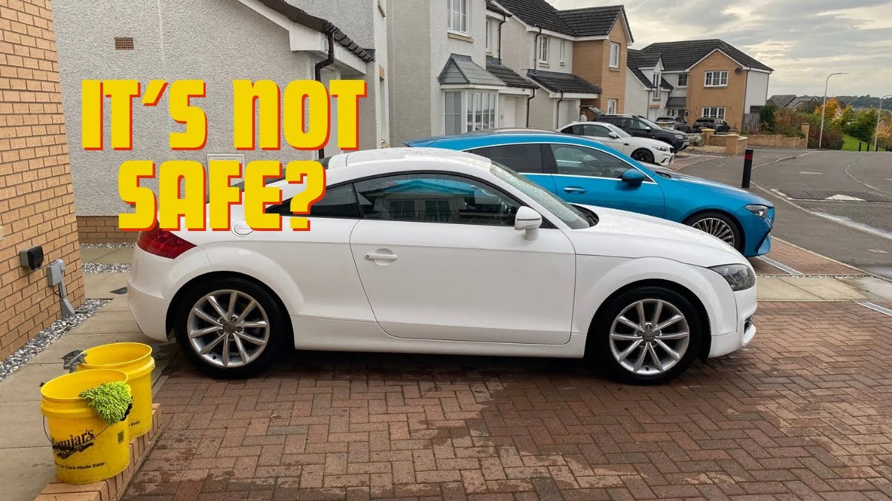 Improving my accident damaged Audi TT Mk2 and making it safe to drive