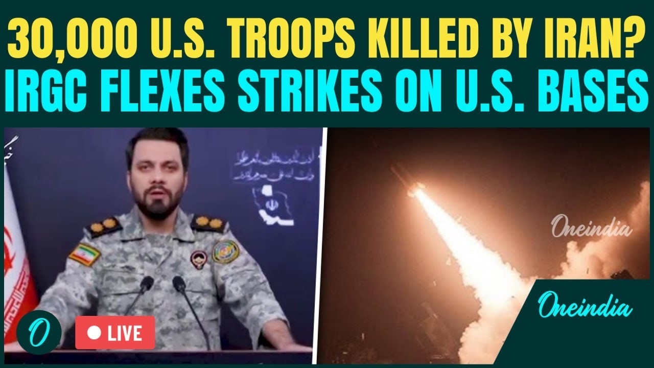 Iran War LIVE: IRGC Spox BRAGS About Hitting U.S Weapons DEPOT | THREATENS Bigger ATTACKS Soon