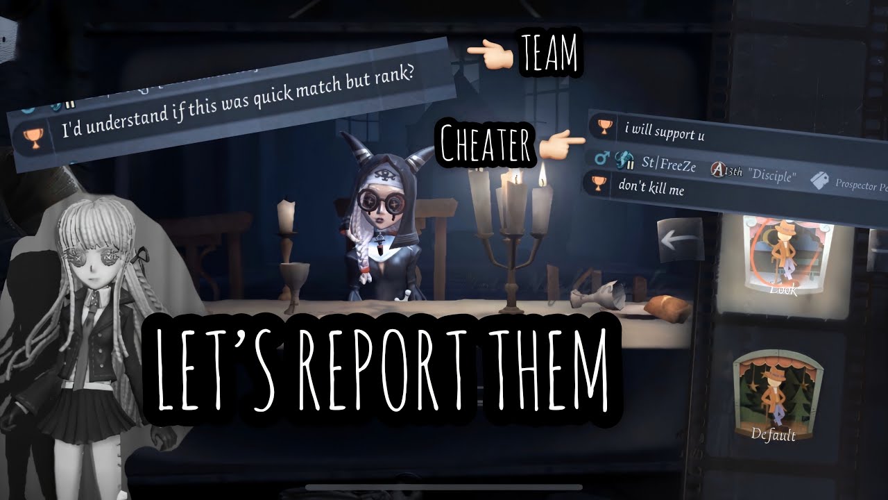 Identity V | Disgusting CHEATERS in NA/EU Server + My first match against Violinist in Rank