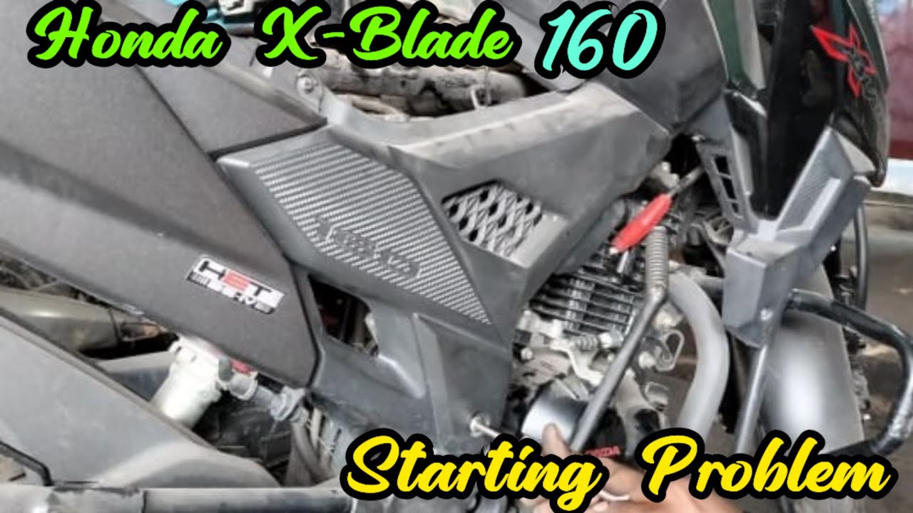 Honda X-Blade 160 // Starting Problem // #viral #viralvideo #trending #youtube #honda