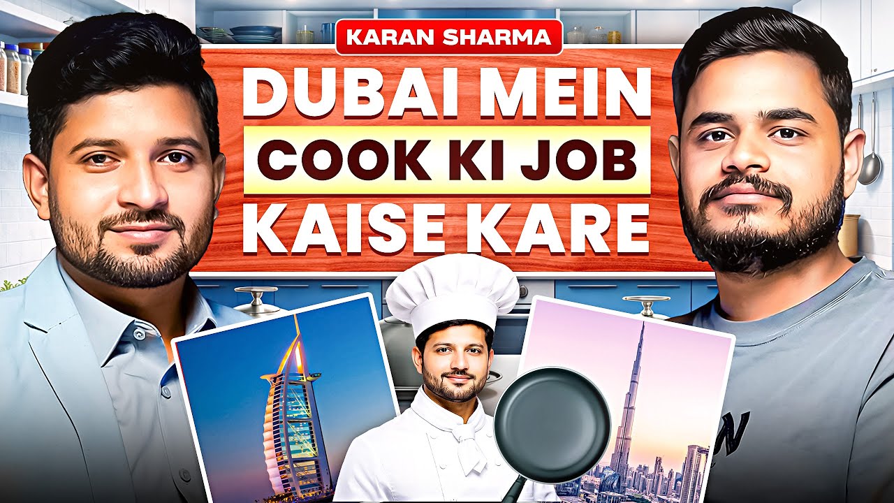 How to become cook in Dubai || talking about Dubai chef life with ramzankpardesvlogs || Karan Sharma