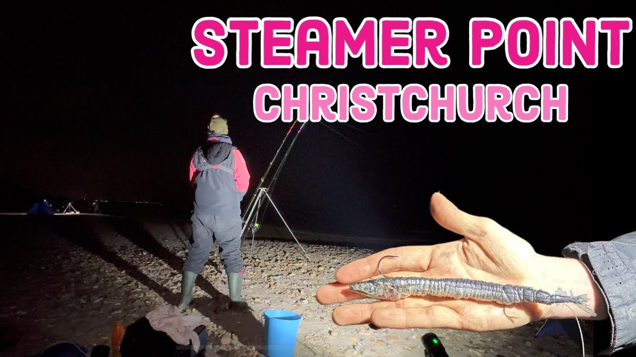 Trying for Rays & Congers | STEAMER POINT - CHRISTCHURCH | Sea Fishing UK
