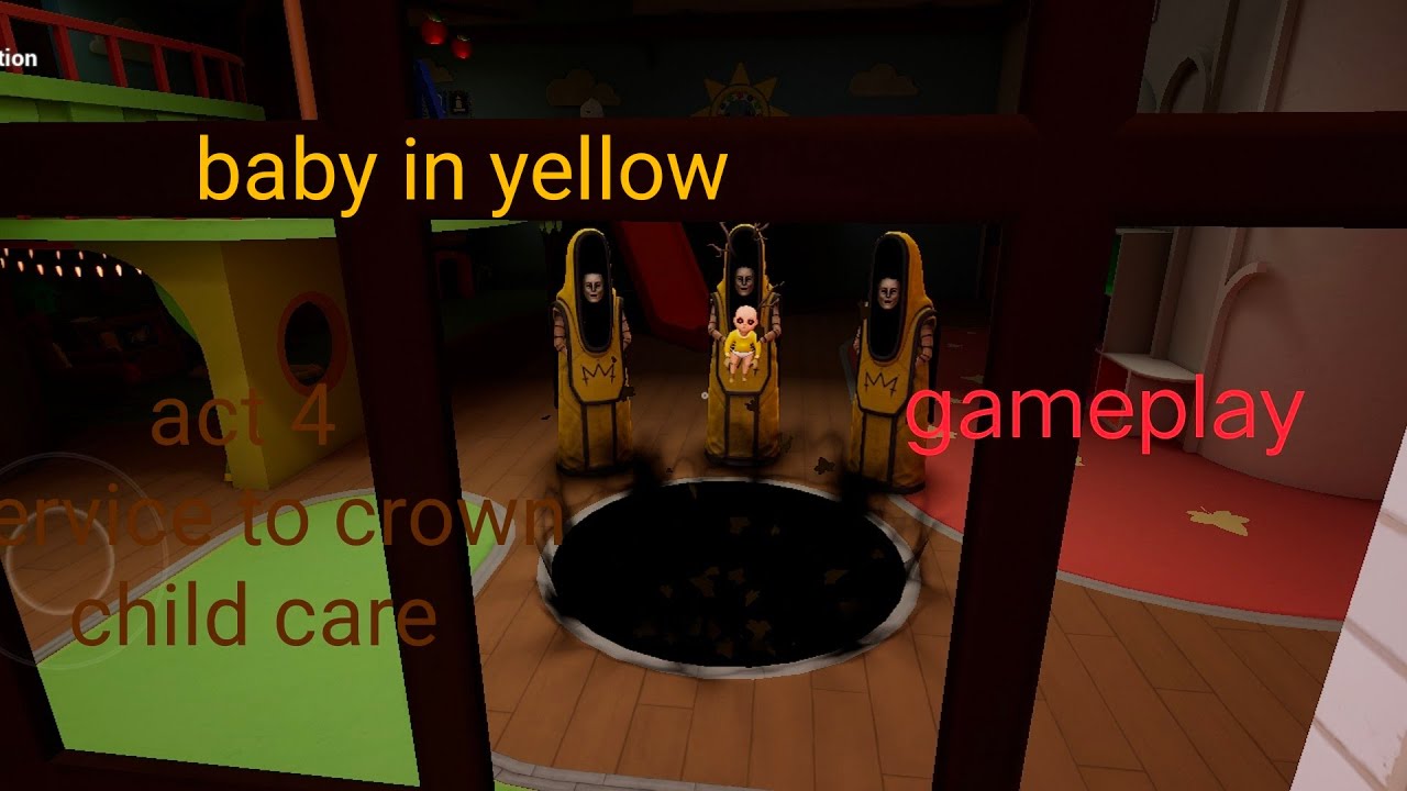 Baby in yellow act 4 gameplay