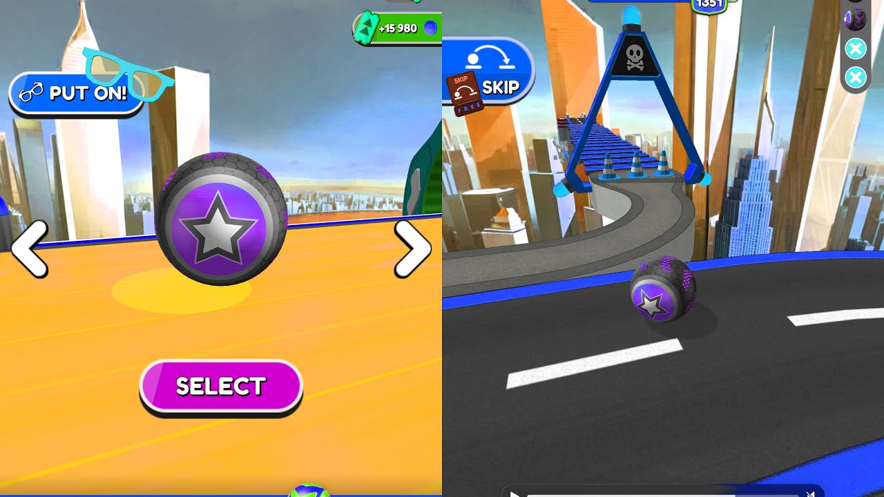 Going Balls Speedrun Challenge Vs Reverse Balls Speedrun Walkthrough Gameplay
