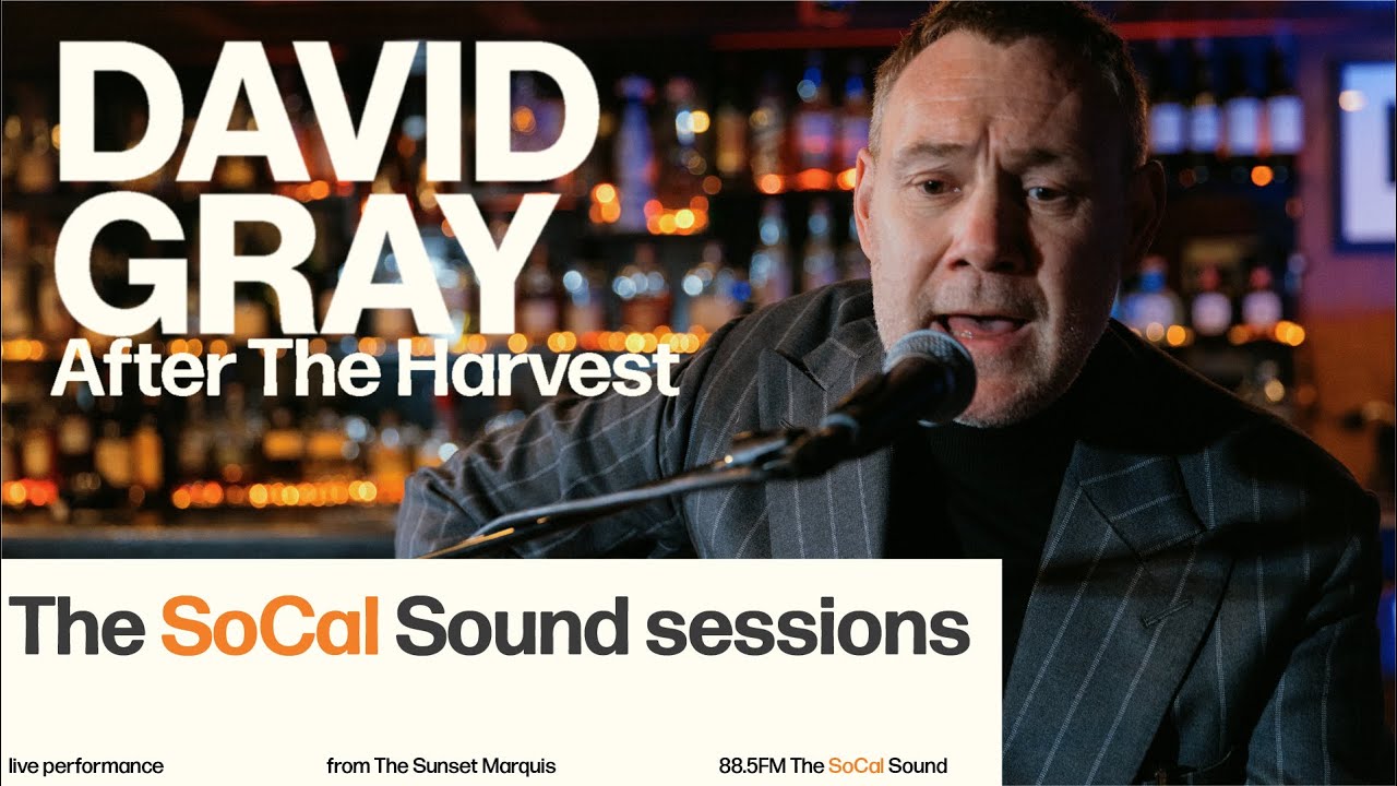 David Gray - After The Harvest (LIVE from 88.5FM The SoCal Sound)