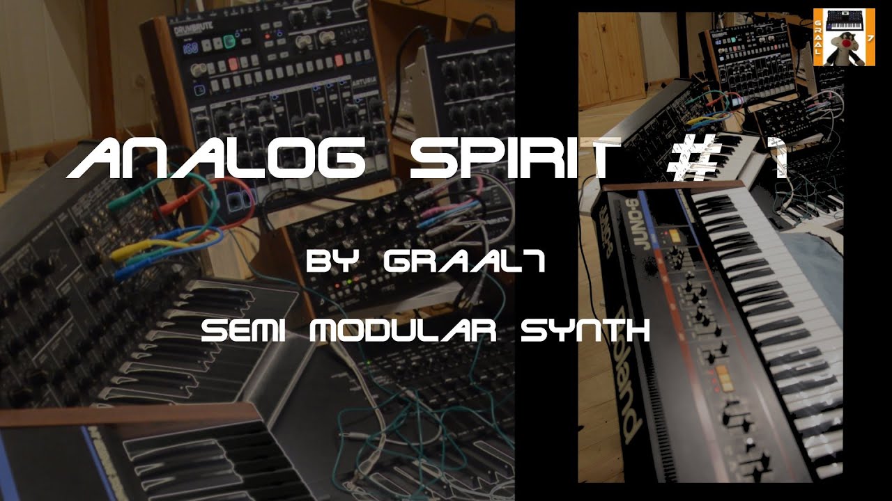 Analog spirit 1 (moog mother32 ,korg ms20,juno 6,drumbrute)