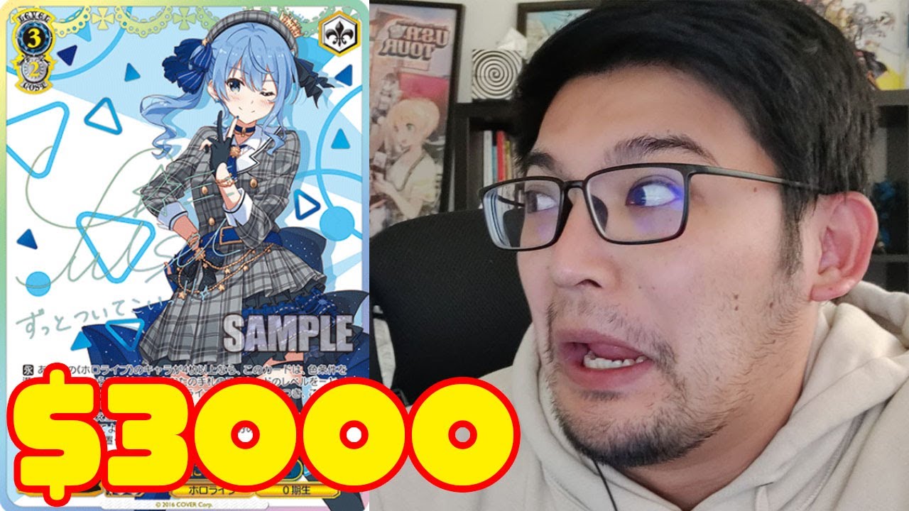 Hololive Signed Weiss Schwarz Trading Cards are Expensive!!