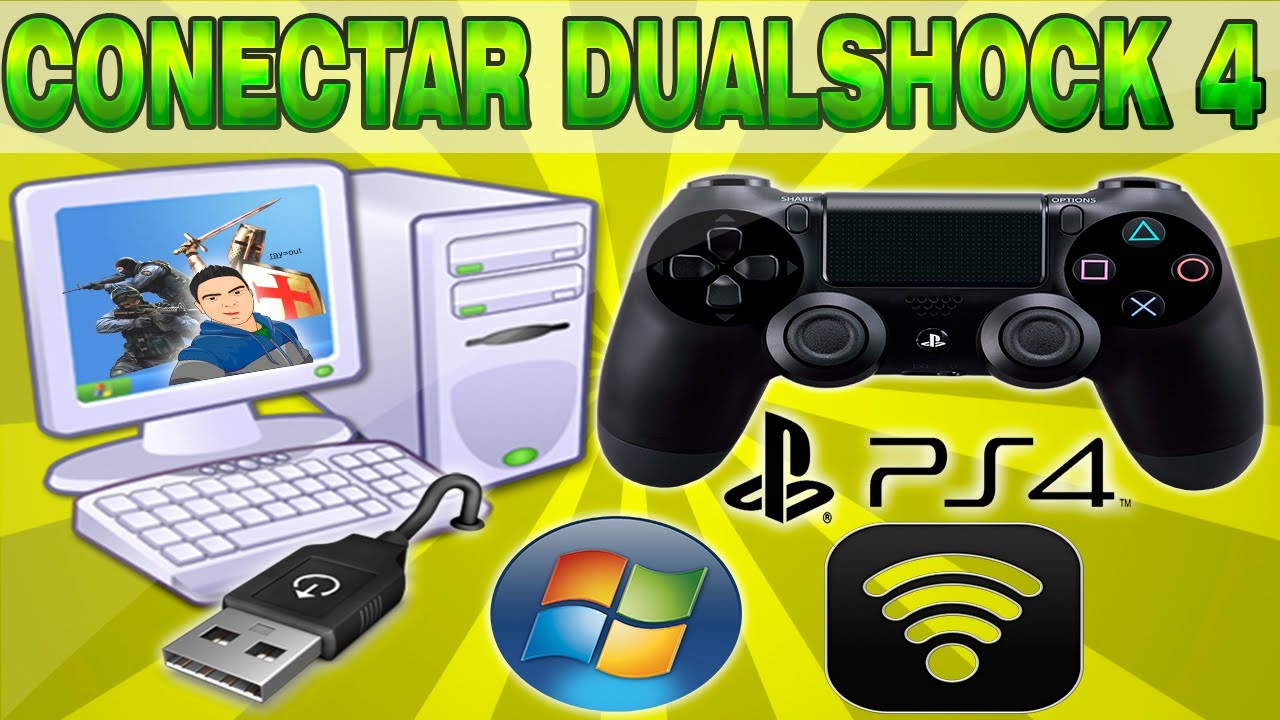 Conectar(USB) o Sincronizar(Bluetooth) el Dualshock4 a la PC | Sirve en todos los juegos (Solucion)