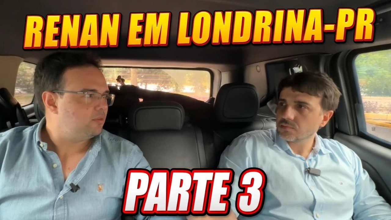 TOUR DO PRÉ CANDIDATO   RENAN SANTOS EM LONDRINA PR PARTE 3