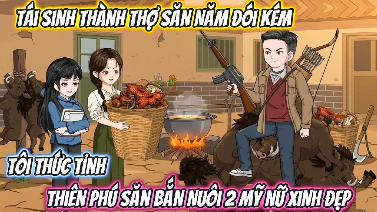 Tái Sinh Thành Thợ Săn Năm Đói Kém, Tôi Thức Tỉnh Thiên Phú Săn Bắn Nuôi 2 Mỹ Nữ Xinh Đẹp