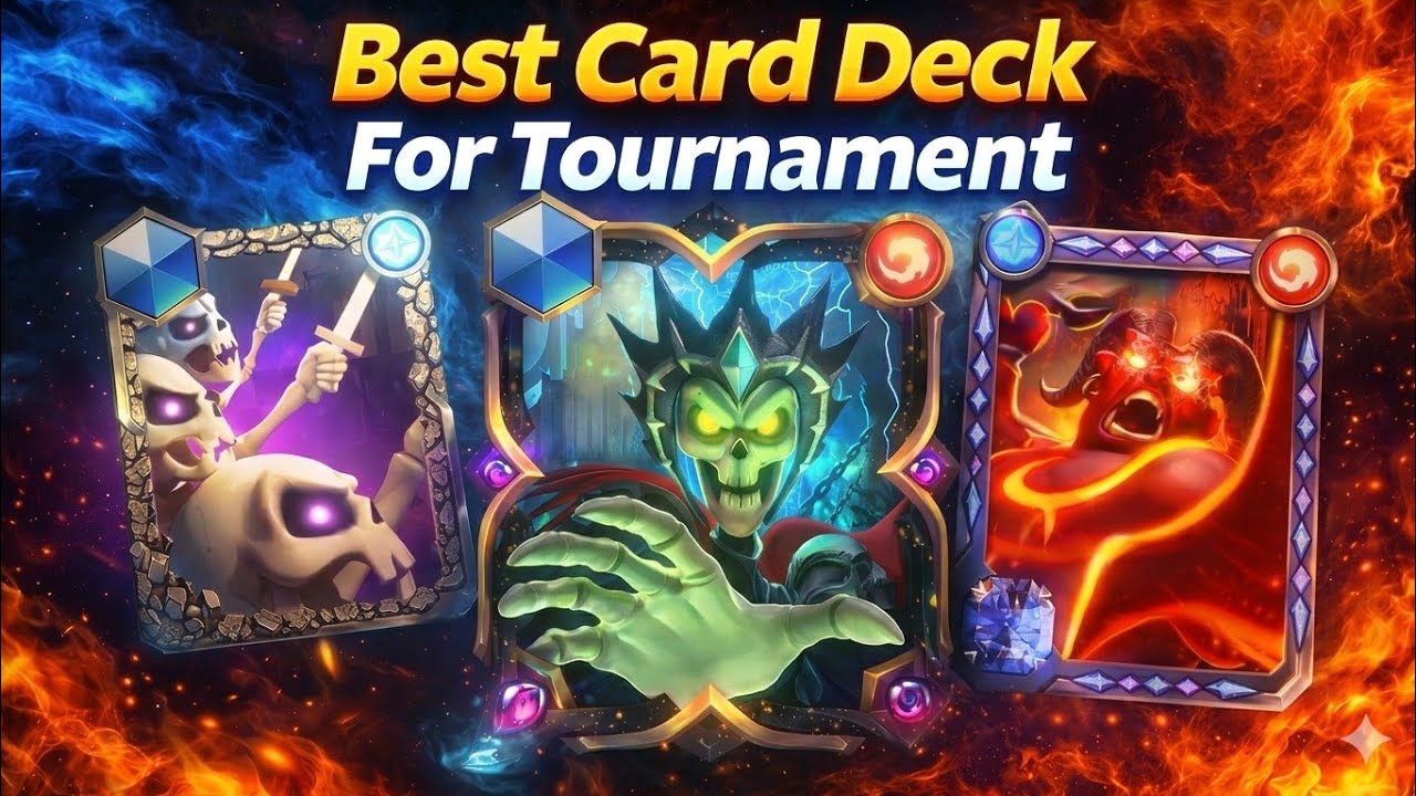 Best Skeleton Deck For Tournament | Castle Crush Best Card Deck 2026