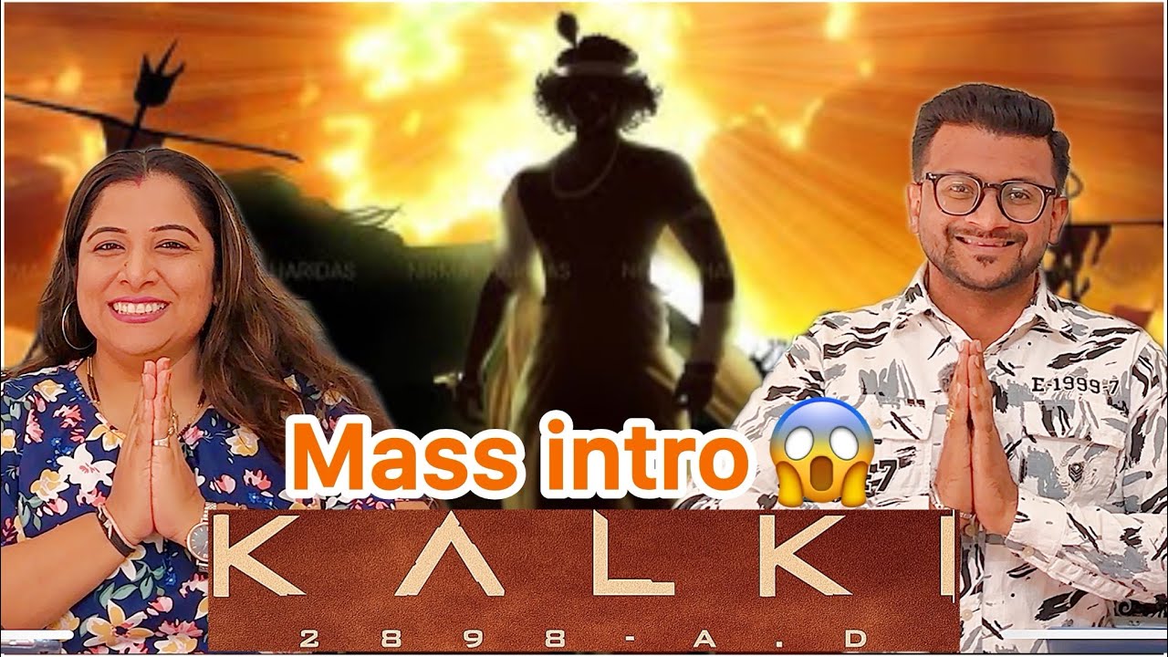 KALKI 2898 AD | MASS ASHWATTHAMA INTRO SCENE | Prabhas | Amitabh | Dipoosreaction | Reaction Video