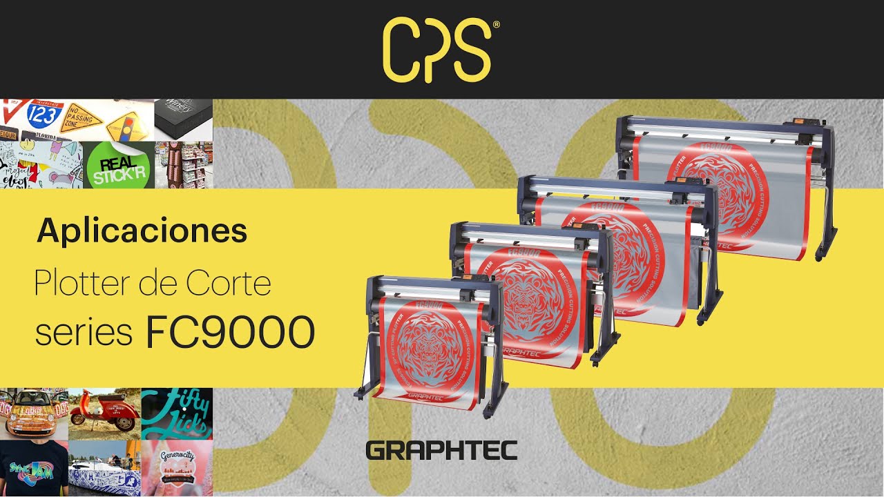 ▷ Aplicaciones - Plotter de Corte Graphtec Series FC9000
