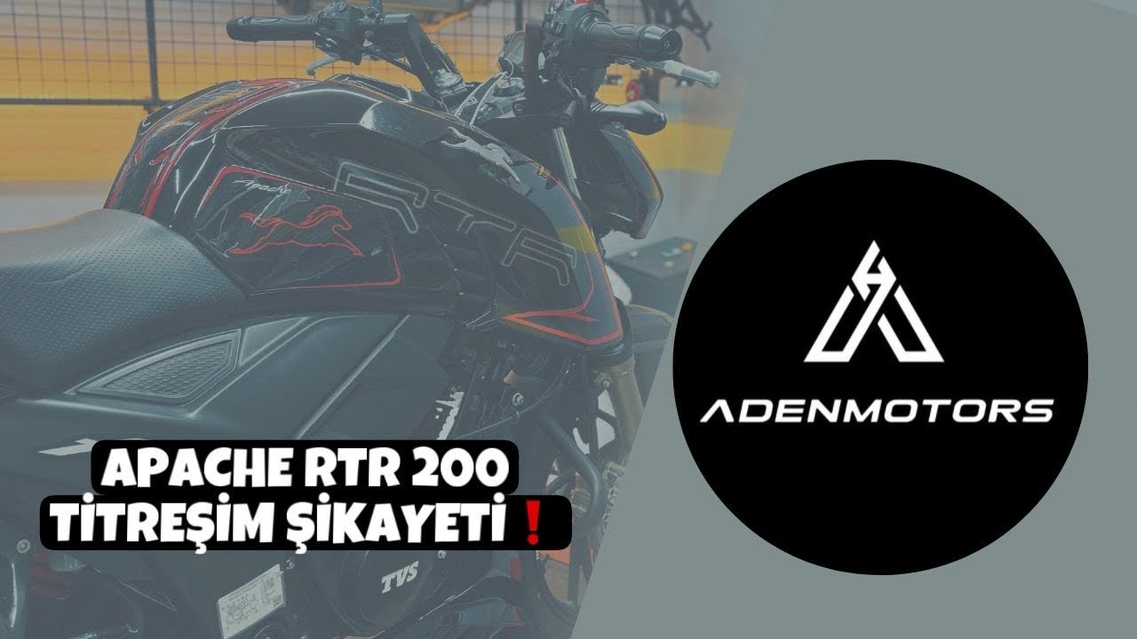 APACHE RTR 200 • TİTREŞİM ŞİKAYETİ❗️