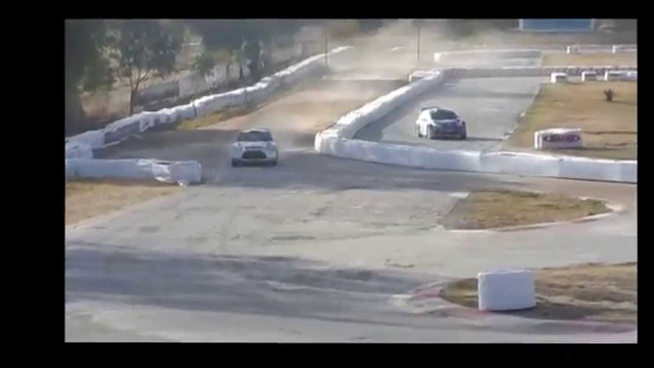 Benito Guerra vs Ken Block SS19 WRC 2013 GUANAJUATO MEXICO