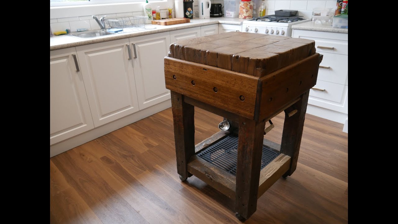 Finale! Part 5. Restoring a 150 year old Butcher's Block.