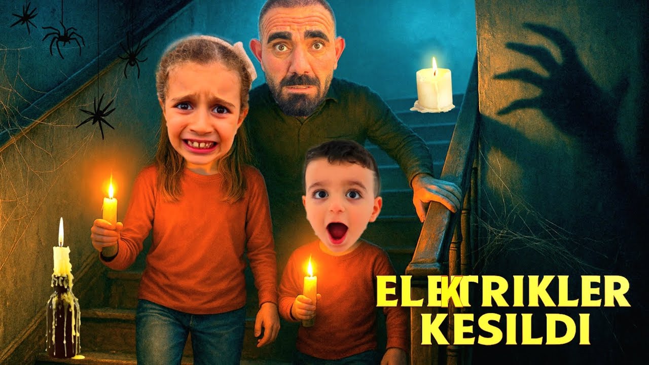GECE ELEKTRİKLER KESİLDİ EYVAH POYRAZ ELİF EVDEN SESLER GELİYOR!!