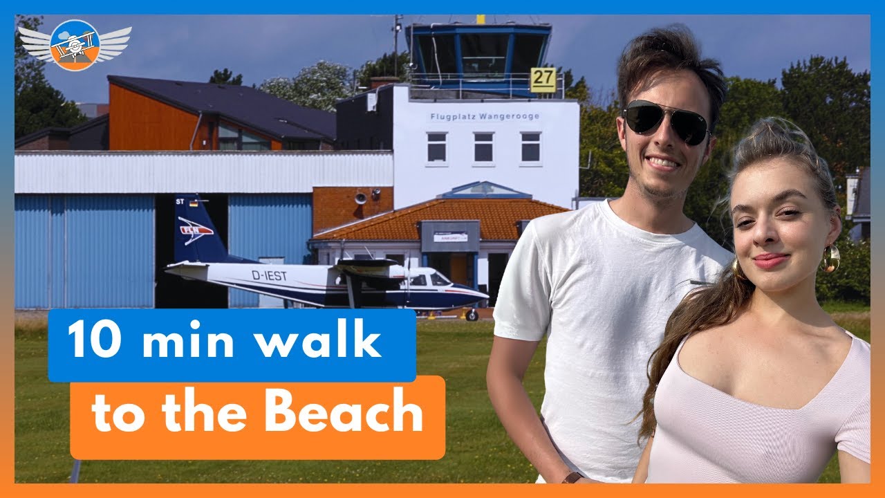 Landing on the beautiful German Island Wangerooge | PILOT VLOG