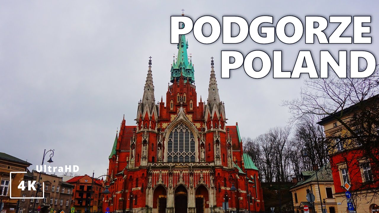 Hidden gems of Podgorze district in Krakow, Poland | 4K | Ukryte skarby Podgórza w Krakowie, Polska
