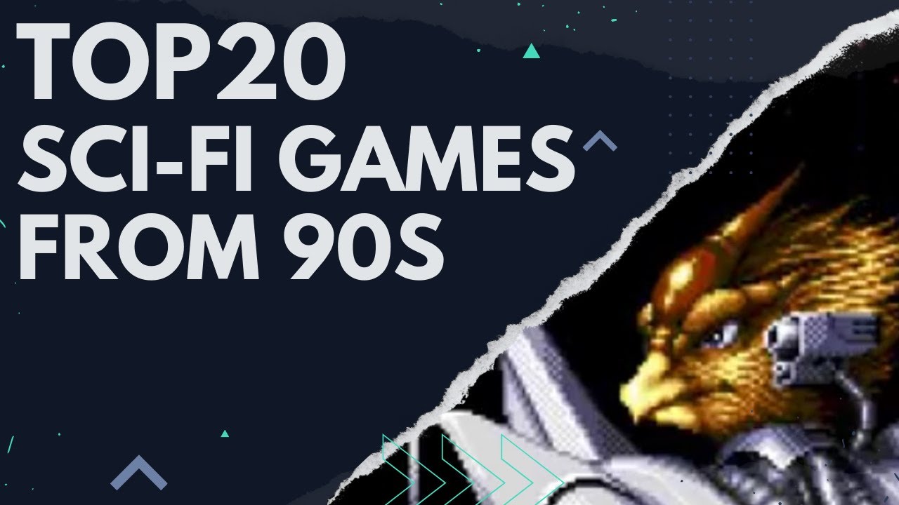 TOP20 BEST SCI-FI games that LAUNCHED US INTO THE 90s Future!