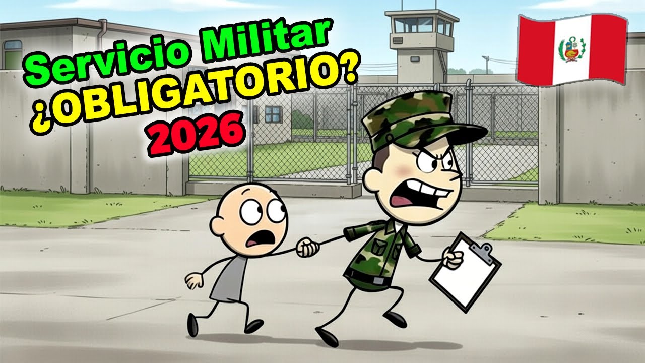 REGRESÓ EL SERVICIO MILITAR OBLIGATORIO al Perú 2026 ¿Verdad o falso?