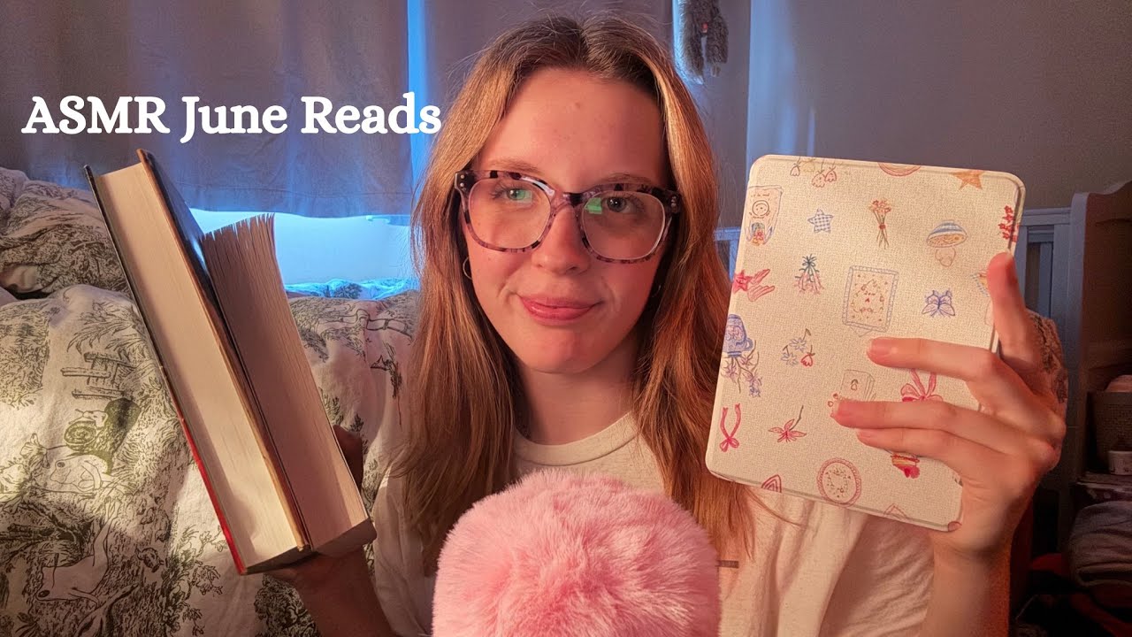 ASMR books I read in June🍓monthly reading wrap-up📚