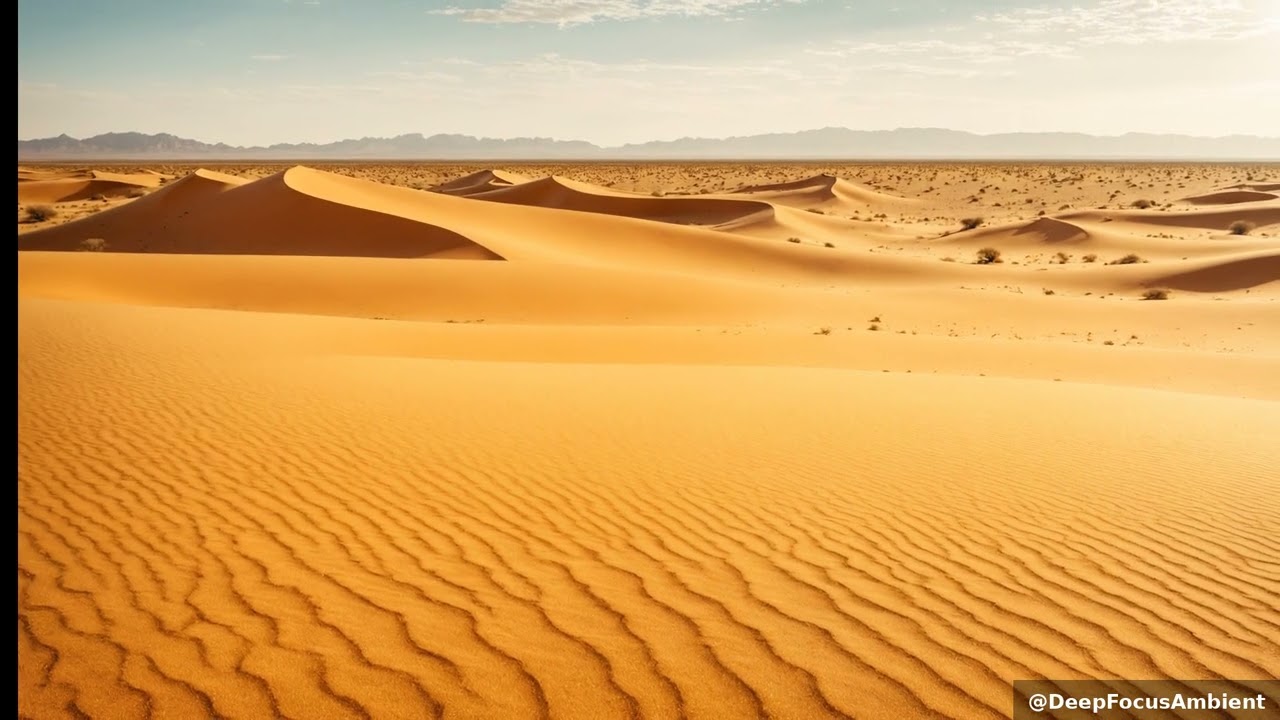 Golden Desert Bliss: Ethereal Sounds for Deep Relaxation 🌅