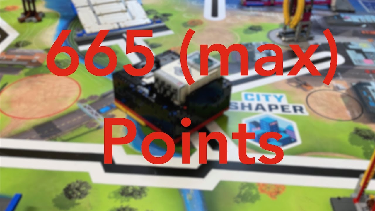 FLL 665 Points - Max Points!!! - City Shaper - Kasperl & SAPpel