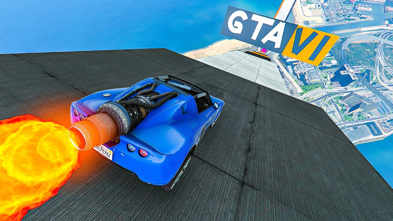 GTA 5 MEGA RAMP Gameplay | GTA 5 No Copyright Gameplay 4K 60fps | GTA Gameplay for TikTok | 1107