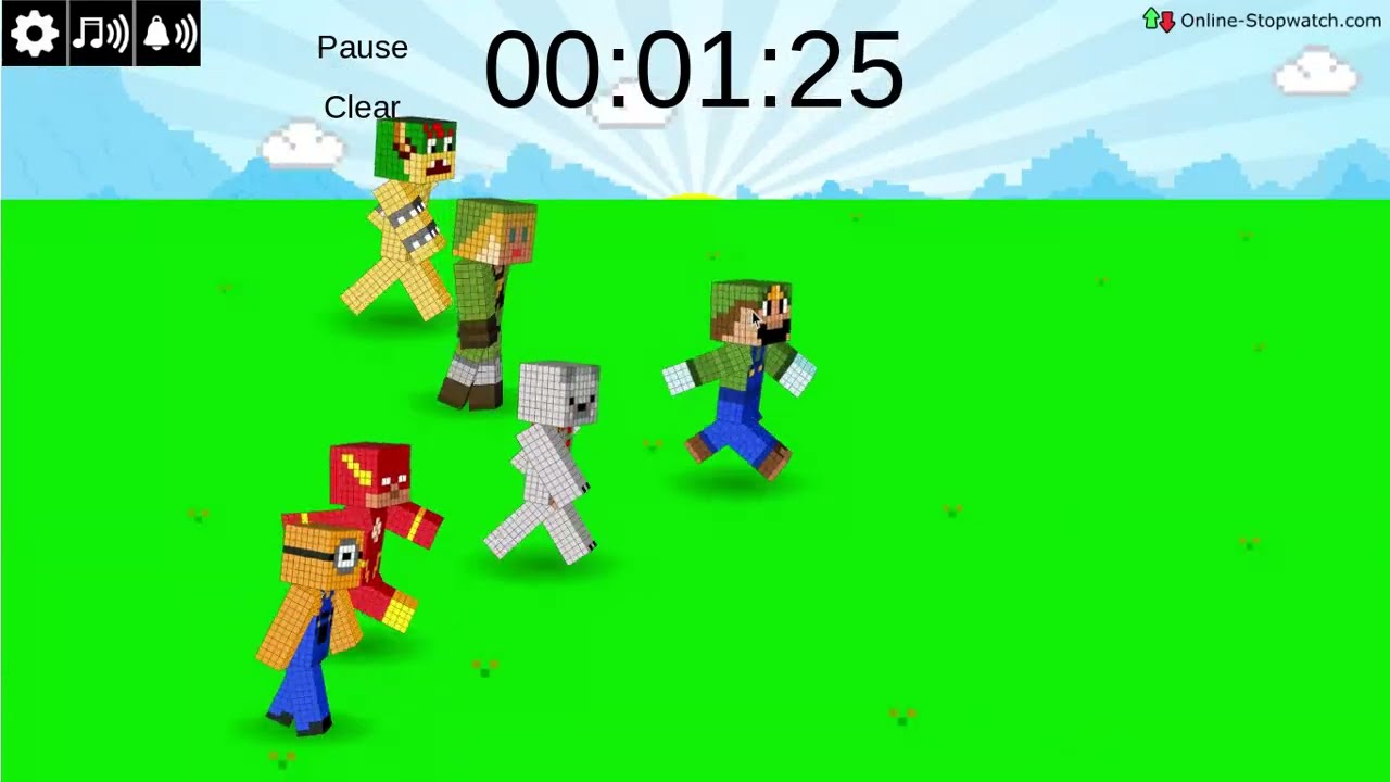 2 MINUTE BLOCKY TIMER