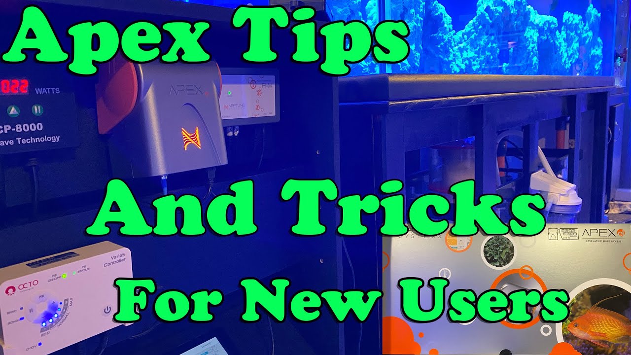 Neptune Apex, tips and tricks for new users!