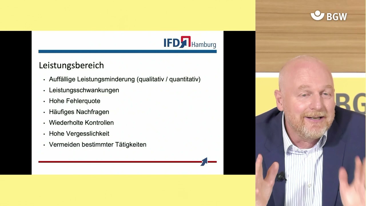 Hilfen in der Arbeitswelt durch den Integrationsfachdienst (IFD) | BGW forum 2021 2/2