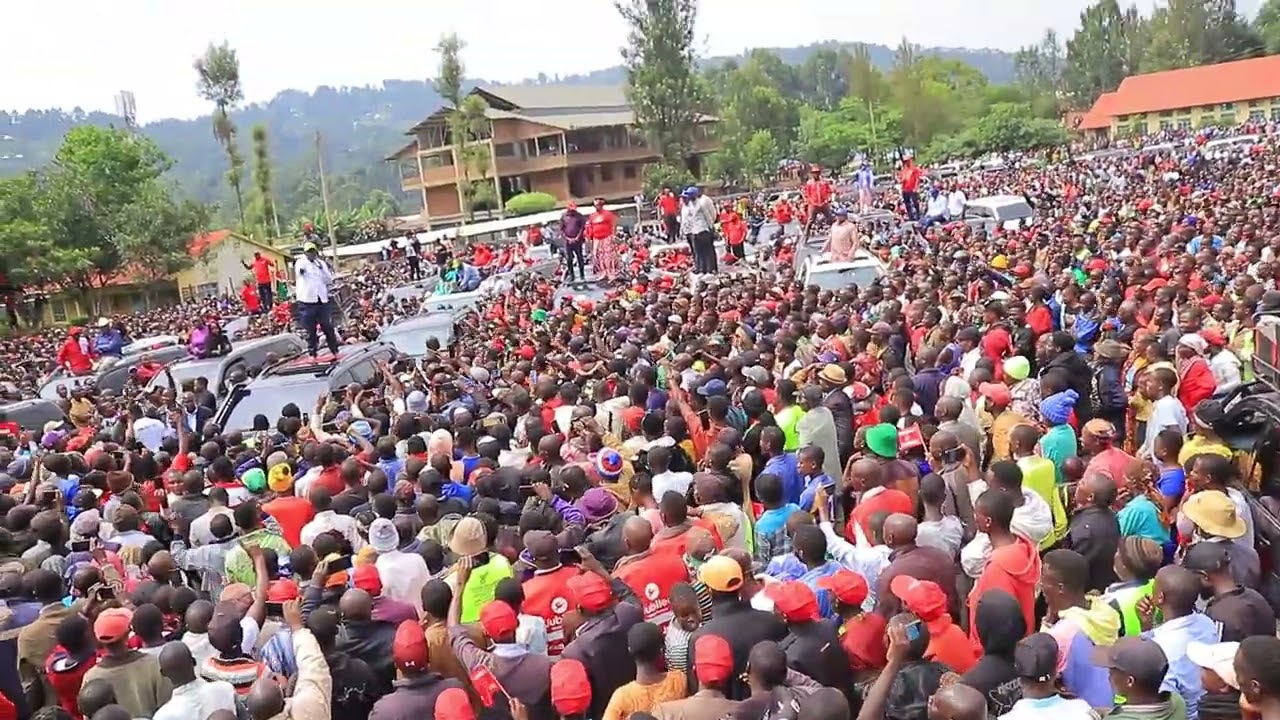 GACHAGU ANASIKIZA GROUND KISII KWA SIKU TATU NA WAKISII WANSEMA NI ONE TERM