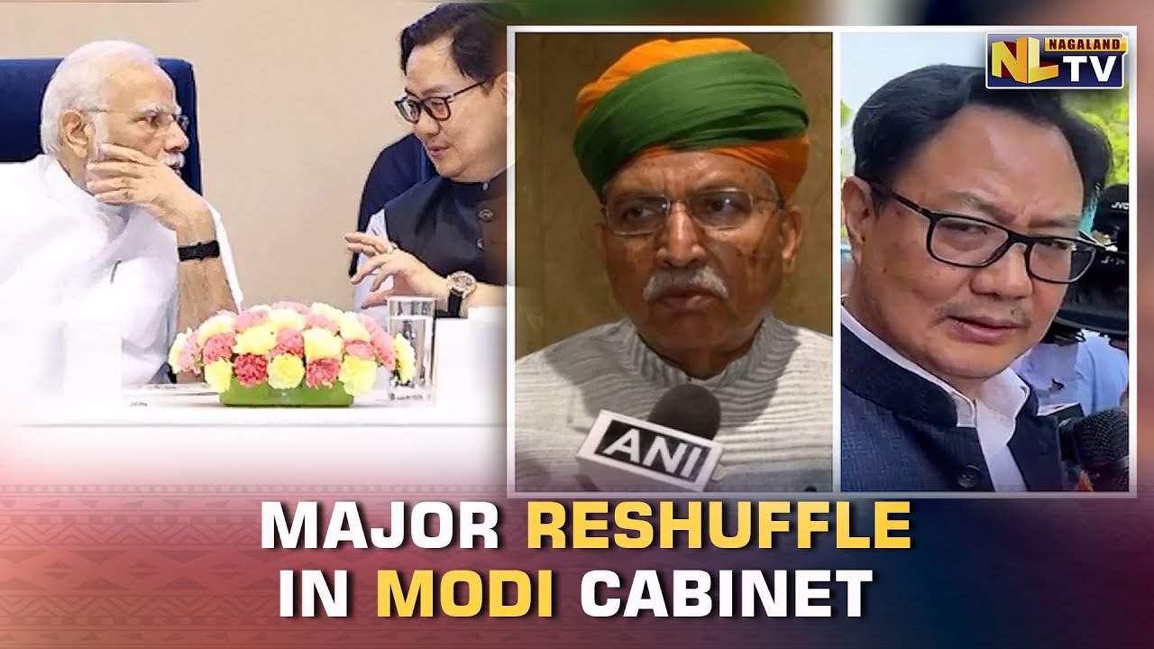 MAJOR RESHUFFLE IN MODI LED CENTRAL CABINET
