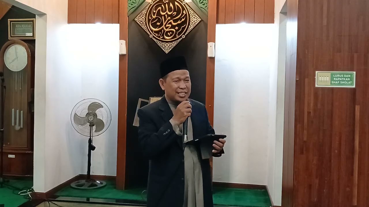 TARAWIH 1447 H (19 Ramadhan – 08/03/26) Bagian 1: Ceramah – Ust. H. Zubair Alam, M.Pd., M.Hum.