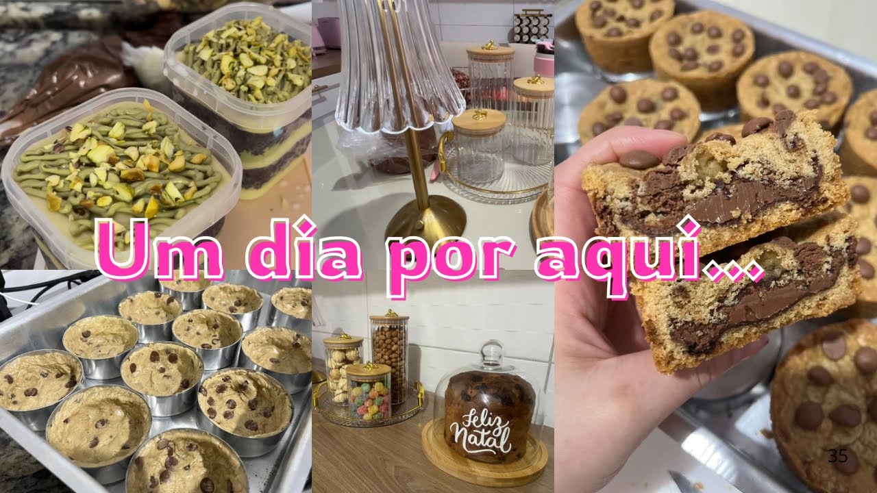 Fiz teste de Cookie | Bolo Pistache | Comprinhas do Lar 🏠 | Rotina Delivery e Pedidos 