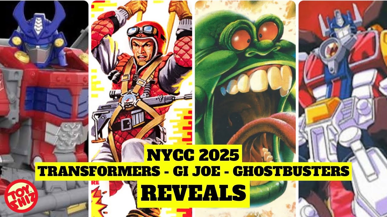 2025 GHOSTBUSTERS - TRANSFORMERS - GI JOE HASBRO REVEALS