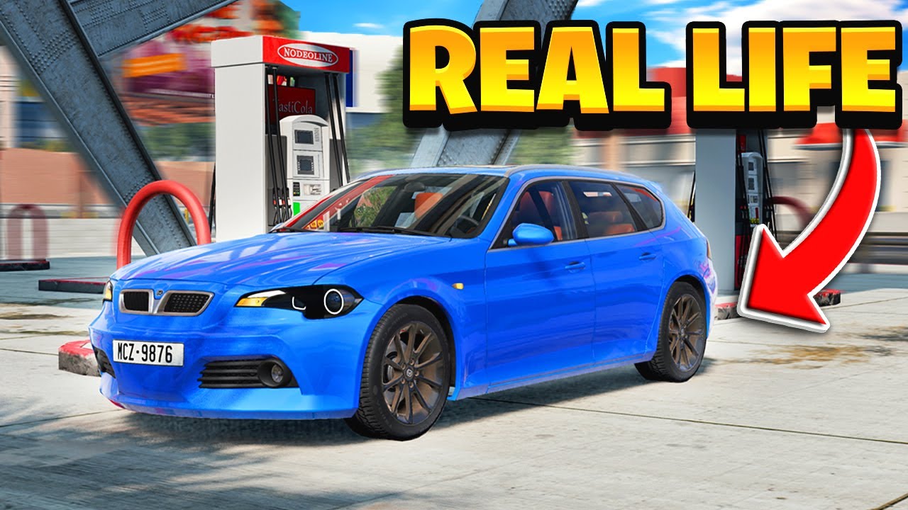 Играем в BeamNG Drive максимально реалистично.