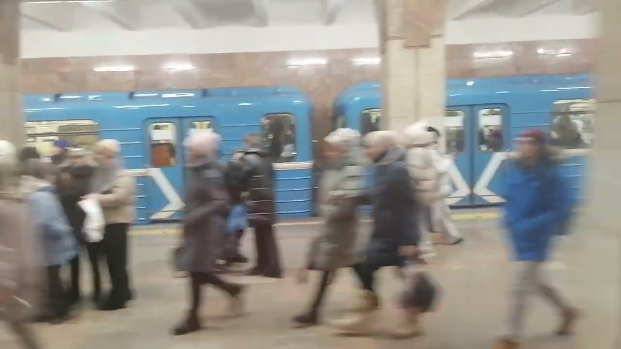 Метро Новосибирск. Площадь Маркса - Гагаринская.