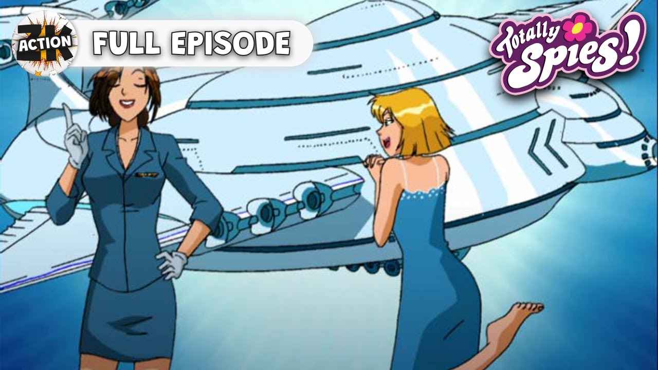 Totally Spies 🌸 Evil Airlines Much? 🔍 Season 3, Episode 16 🕵 FULL EPISODE | ZeeKay Action