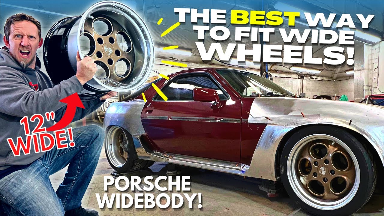 ЛУЧШИЙ способ установки ШИРОКИХ колёс! — Porsche Hot Rod Widebody, сварка металлических раструбов...