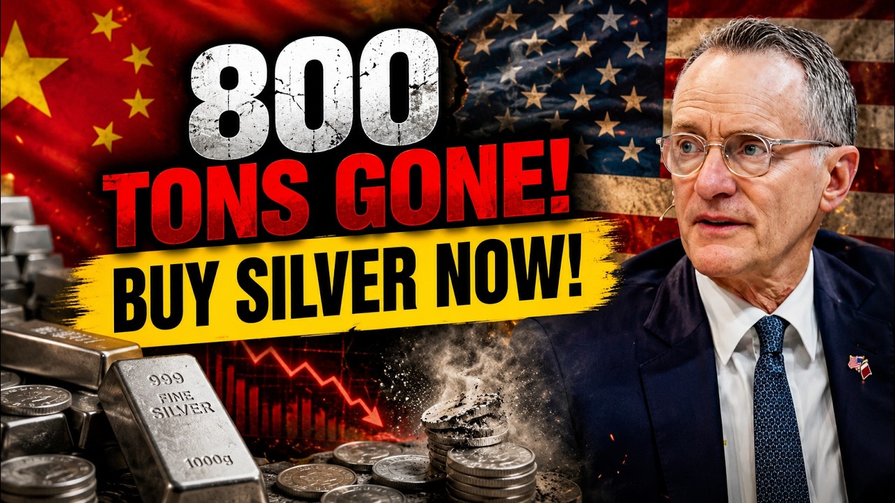 800 TONS OF SILVER DISAPPEARED INTO CHINA! TRUMP'S NEXT MOVE COULD CHANGE EVERYTHING | HOWARD MARKS