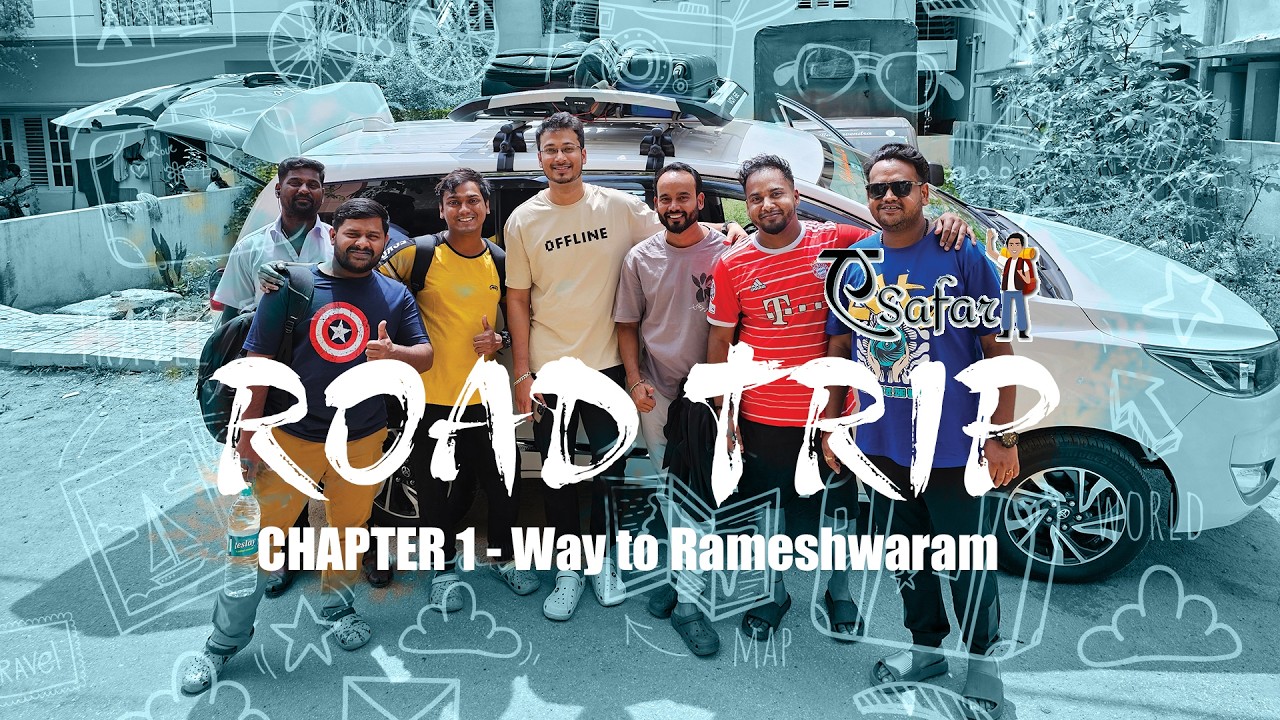 ROAD TRIP SERIES | Chapter 1: Way to Rameshwaram | Travel Vlog